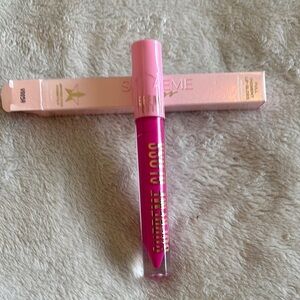 Jeffree Star Pink Lip Gloss with Doe-Foot Applicator